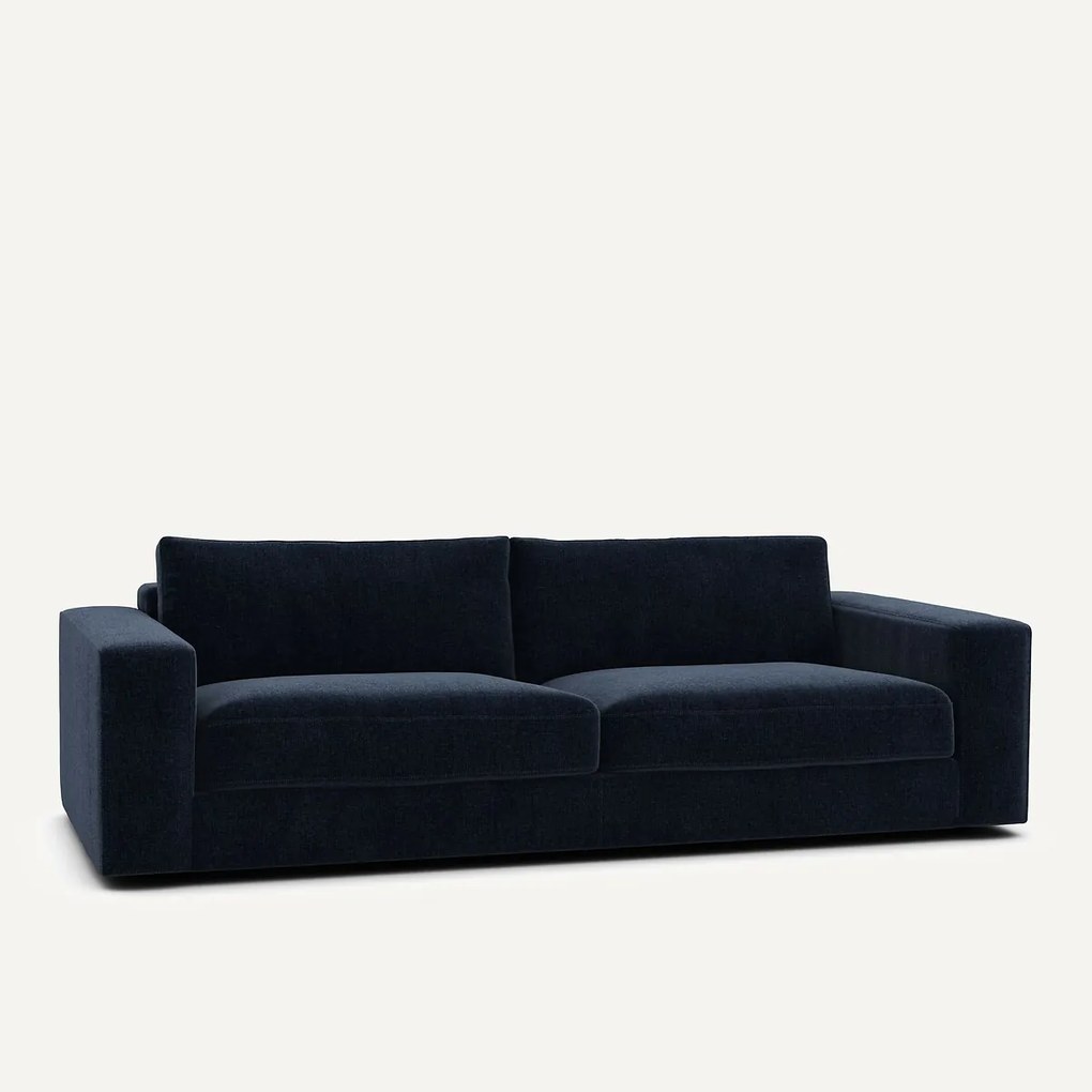 3- of 4-zitsbank, chenille fluweel, Skander