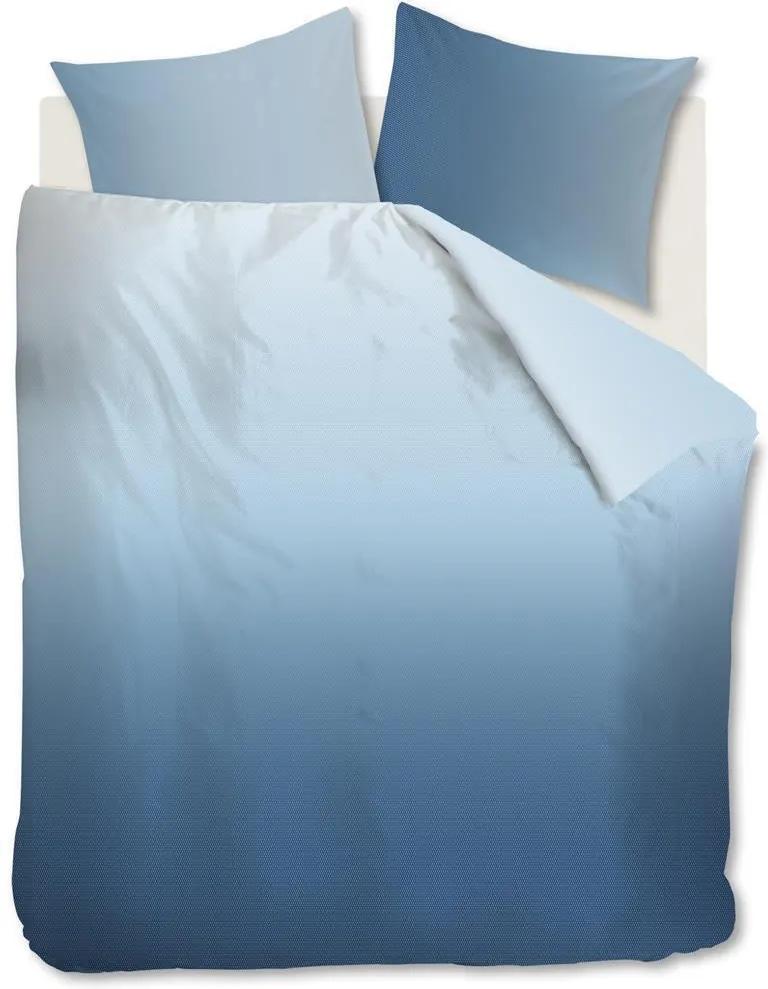 Kardol | Dekbedovertrekset Phenomena eenpersoons: breedte 140 cm x lengte 200/220 cm + blauw dekbedovertreksets katoensatijn bed & bad beddengoed