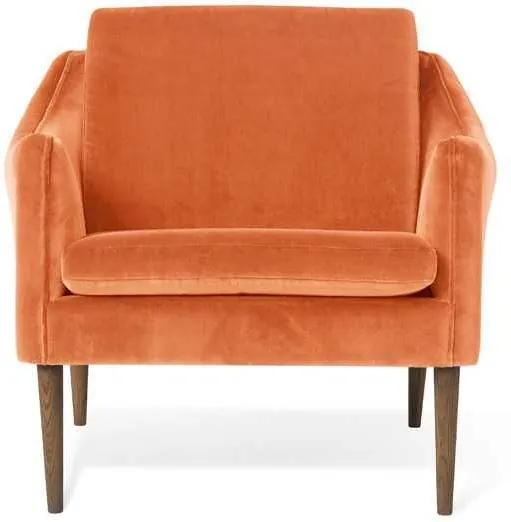 Warm Nordic Mr. Olsen lounge chair gerookt eiken Ritz 8008