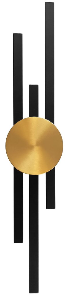 WANDLAMP LED APP1437-W BLACK GOLD