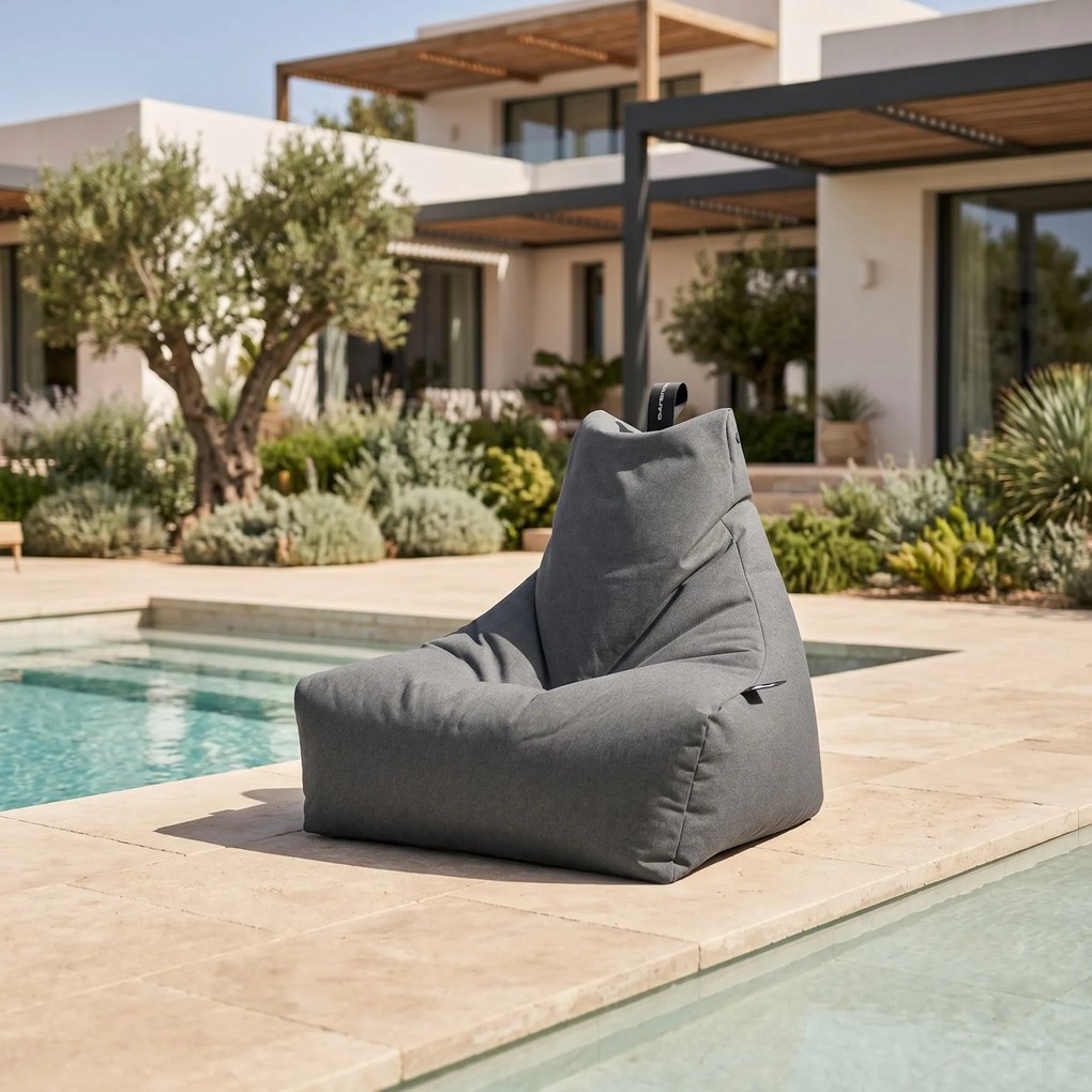 B-Bag Outdoor Zitzak Pastel Earth - Charcoal