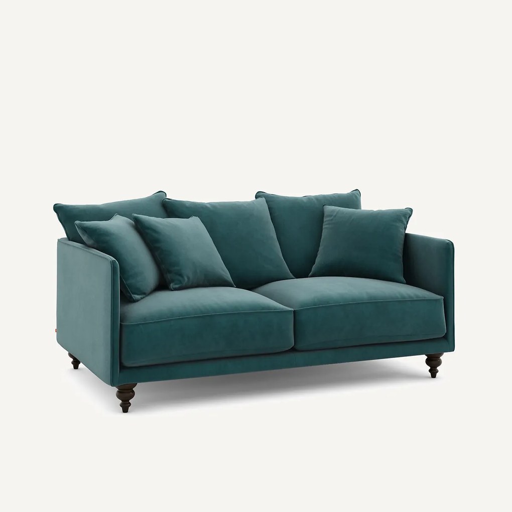 3-zits compacte fluwelen zetel, Lazare