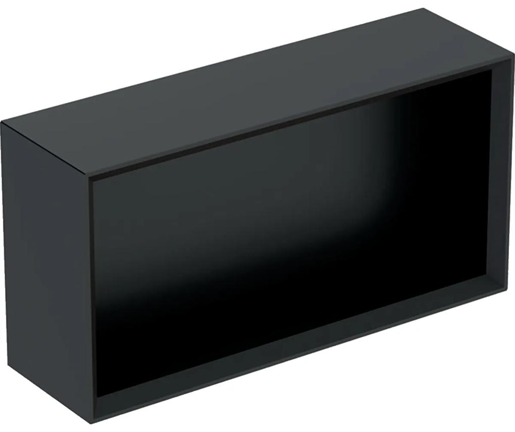 Icon wandbox 45x23,3cm - mat lava