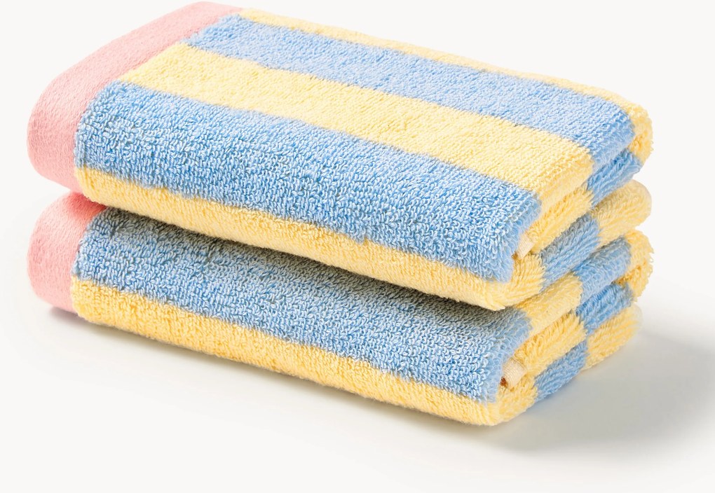 Gestreept handdoek Alva, in verschillende formaten