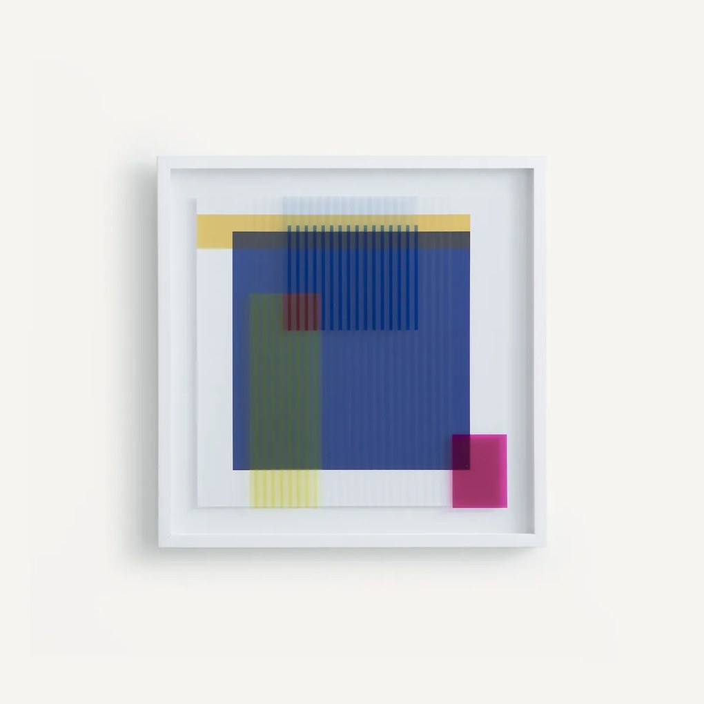 Gezeefdrukte glazen wandkunst, Seris