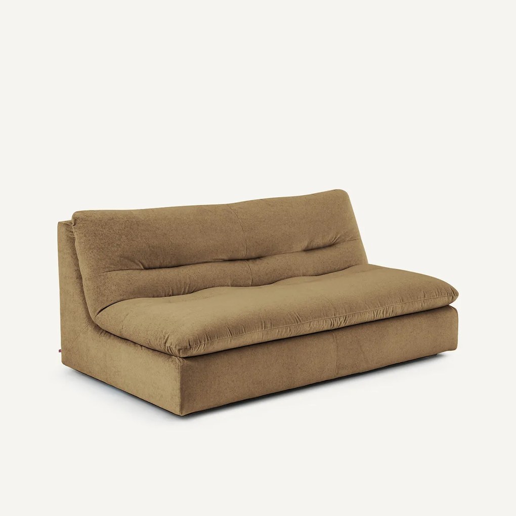 3-zits modulaire sofa in linnen fluweel, GIULIANO
