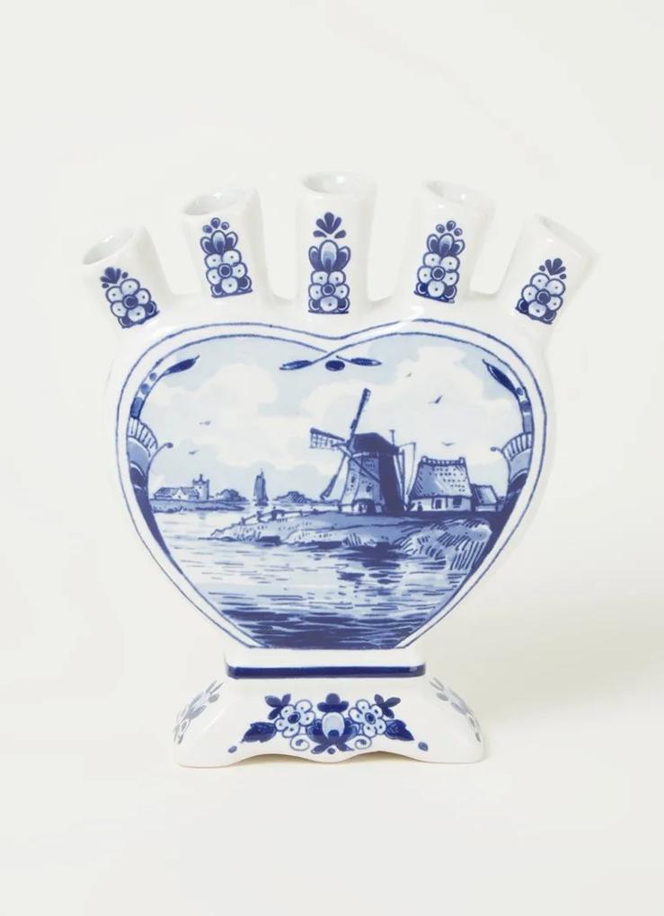 Royal Delft Tulpenvaas met 5-tuit molen