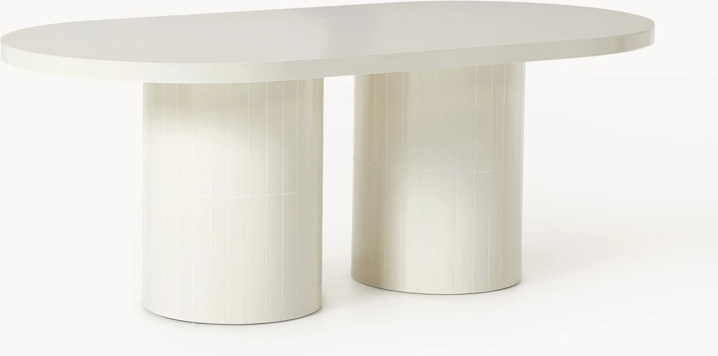 Ovale tuintafel Saya, 200 x 100 cm