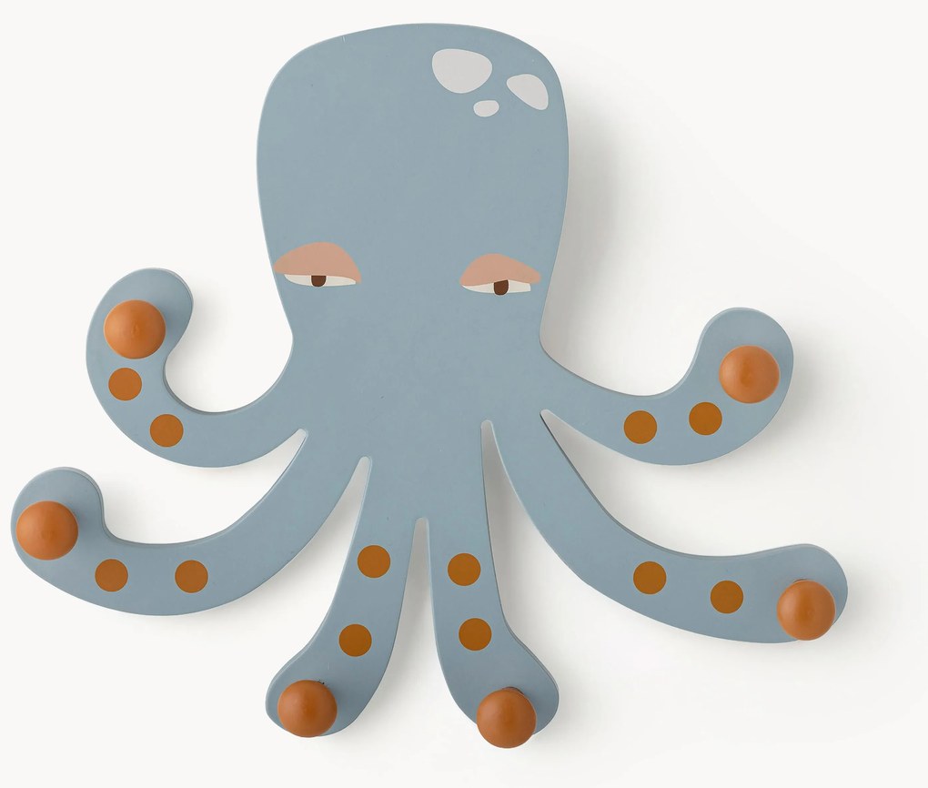 Kinder wandkapstok Oswall uit lotushout