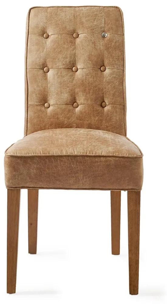 Rivièra Maison - Cape Breton Dining Chair, pellini, camel - Kleur: bruin