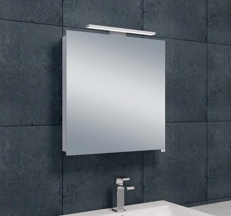 Luxe spiegelkast met LED-verlichting 60x60 cm