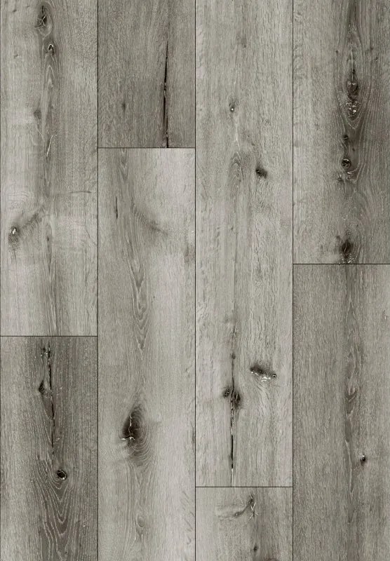 Mexen Lago Vista vinylpanelen 1240 x 182 mm SPC 6,5 mm, IXPE onderlaag 1,5 mm, 4 V-groef, Eik - F1035-1240-182-505-4V1-01