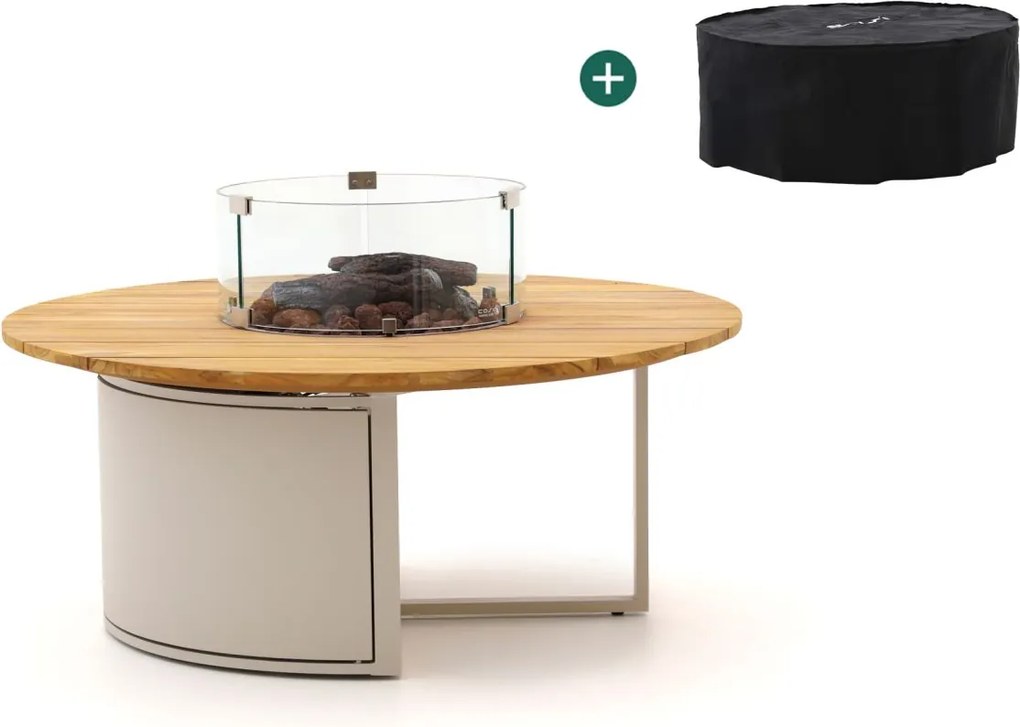 Vuurtafel Cosi | Rond  | Ø120cm | Kees Smit Tuinmeubelen