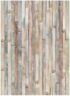 KOMAR fotobehang »Vintage Wood«, 184x254 cm