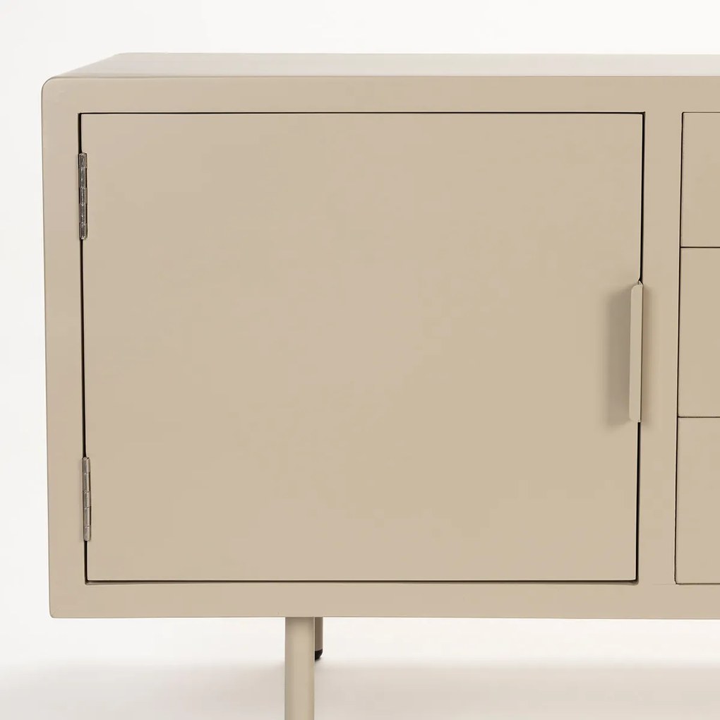 Beige Tv-dressoir - 140x40x55cm.