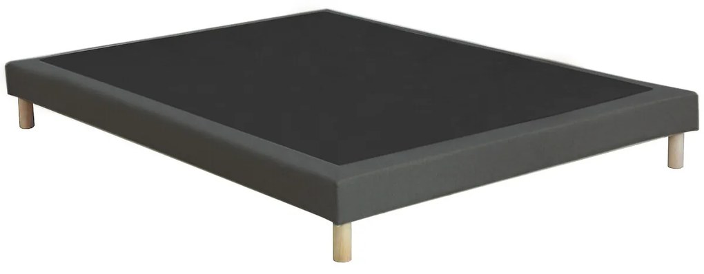 Beklede bedbodem met 12 latten en pootjes