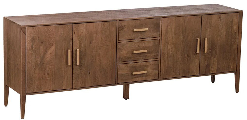 Tower Living Retro Dressoir Mangohout 220 Cm Belvedere - 220x45x80cm.