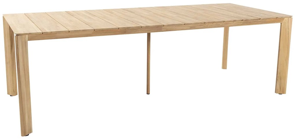 Dining Tuintafel   240 x 100 cm Teak Naturel teak  Lucas