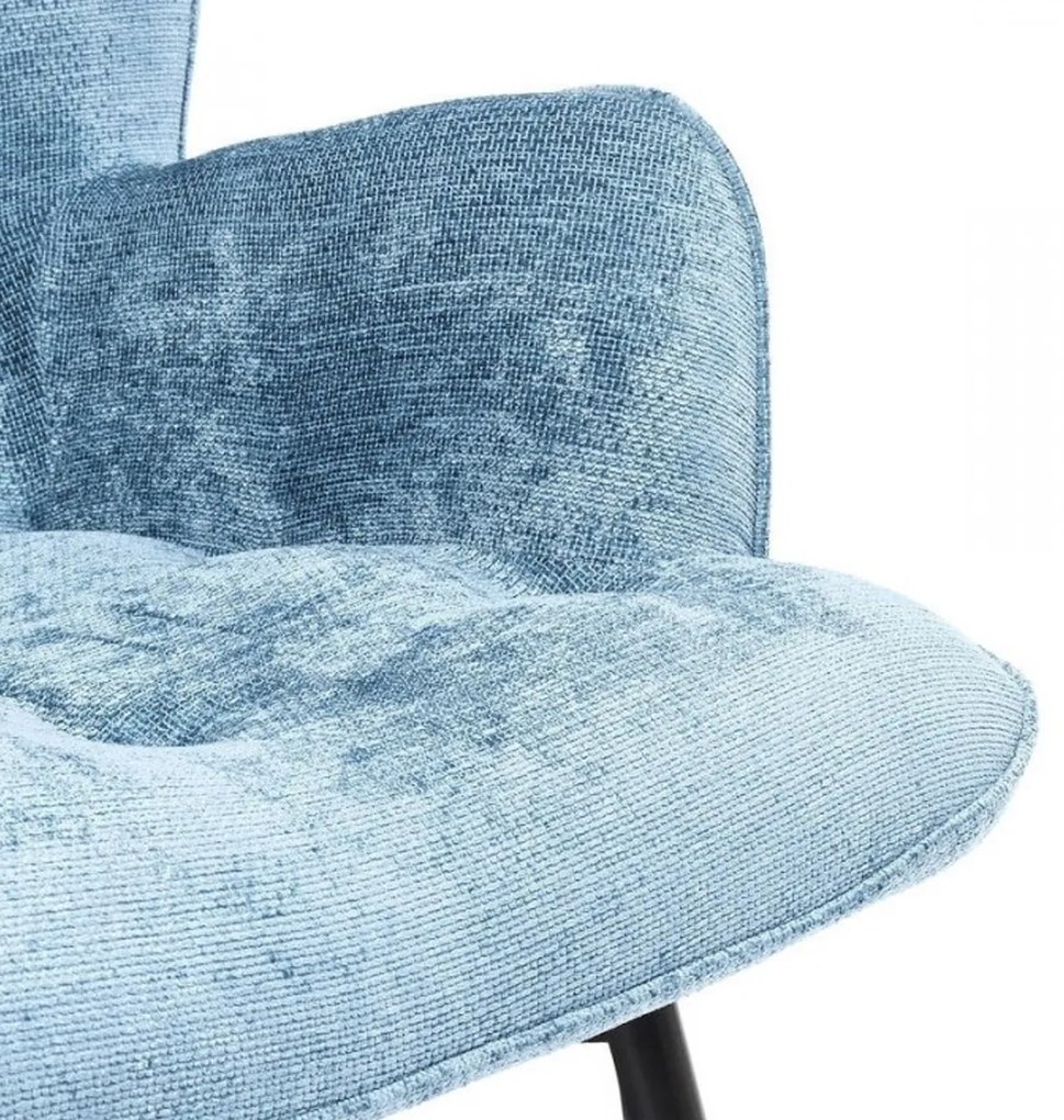 Kare Design Vicky Wilson Fauteuil Blauw