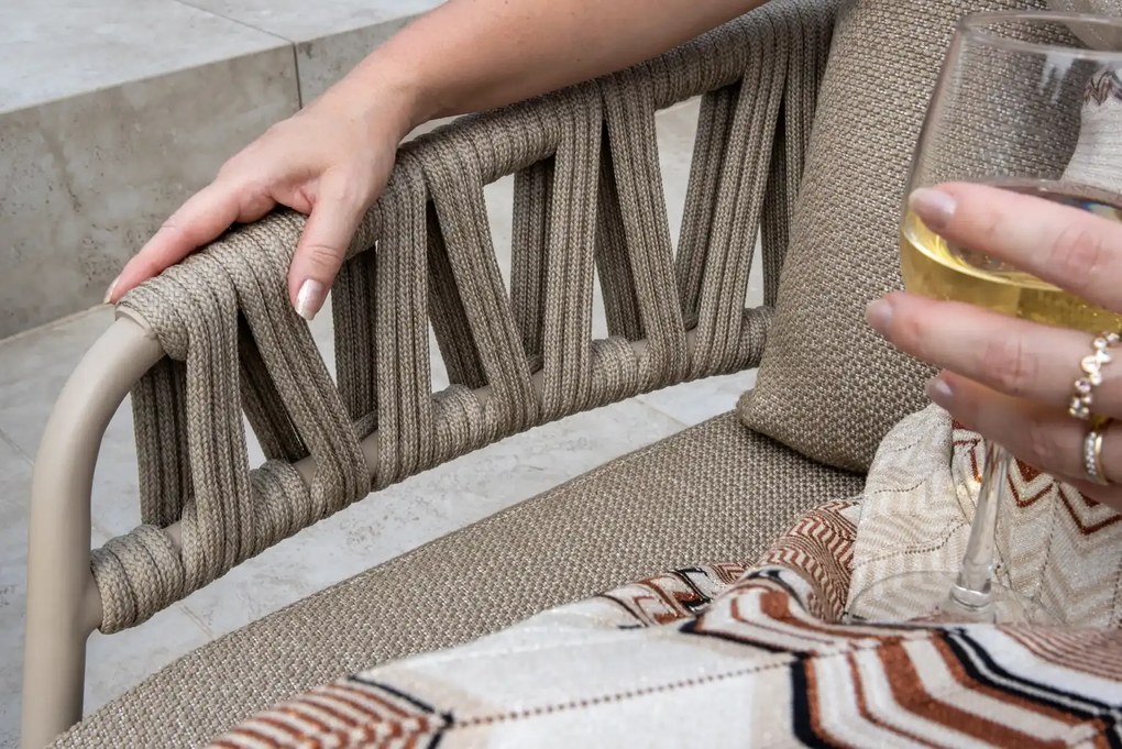 Taste by 4 Seasons Calma sofa set latte Loungeset   taupe weerbestendig