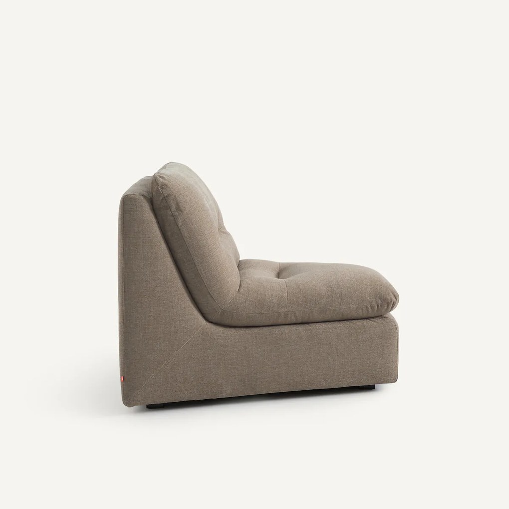 Hoekmodule, in gemêleerde stof, GIULIANO