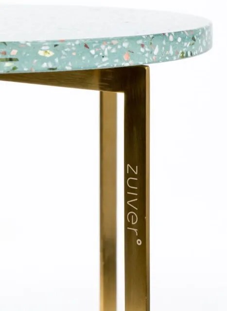 Zuiver Bijzettafel Luigi Rond Groen
