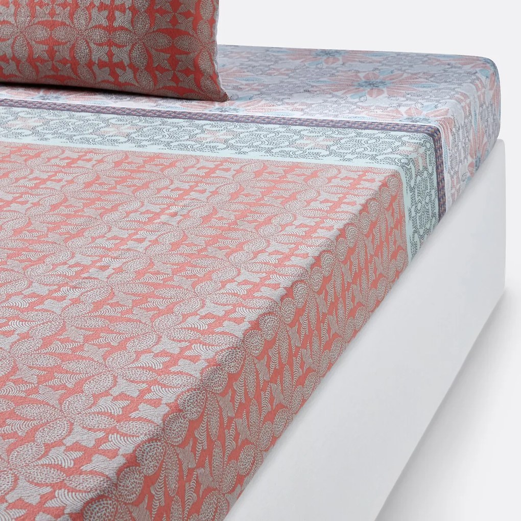 Hoeslaken in flanel, Bergame