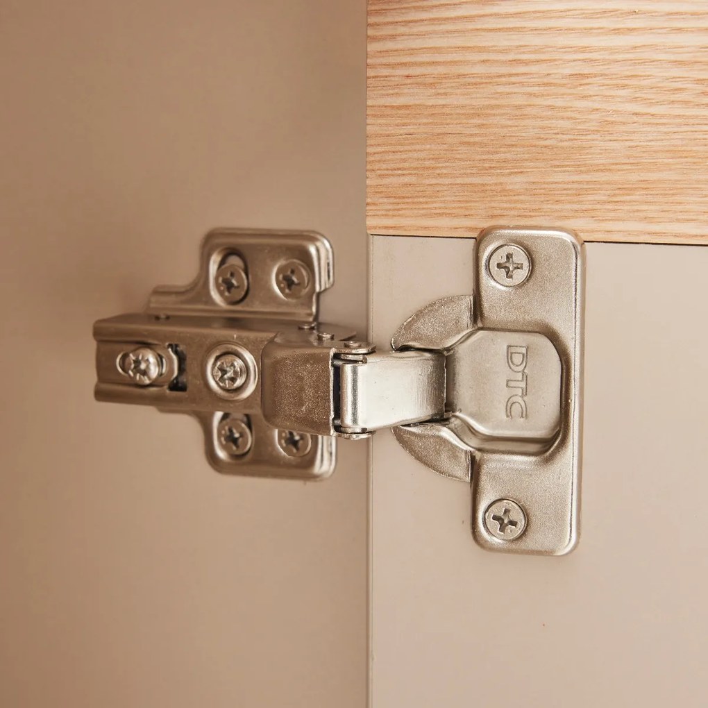 Mat Tv-meubel Grijsbeige - 200x40x51cm.