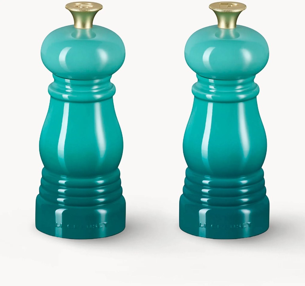 Zout- en peperstrooier Creuset met keramisch maalwerk, 2-delig