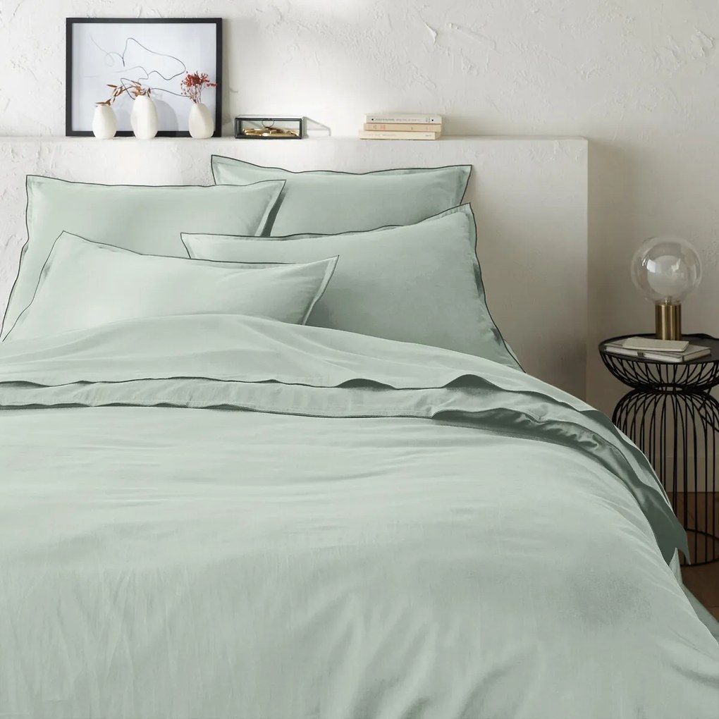 Dekbedovertrek van gewassen katoensatijn, 118 draden, Victor uni