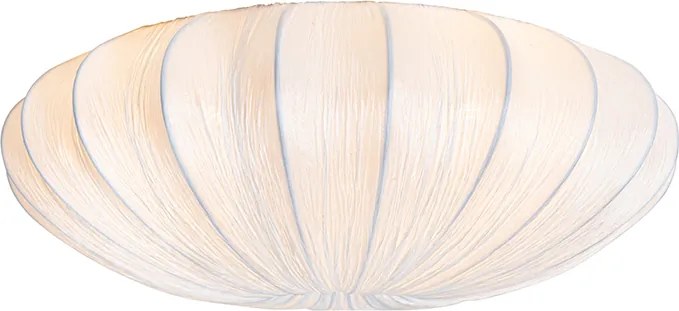 Smart plafondlamp wit zijden 60cm 5-lichts incl. 5 Wifi P45 - Plu