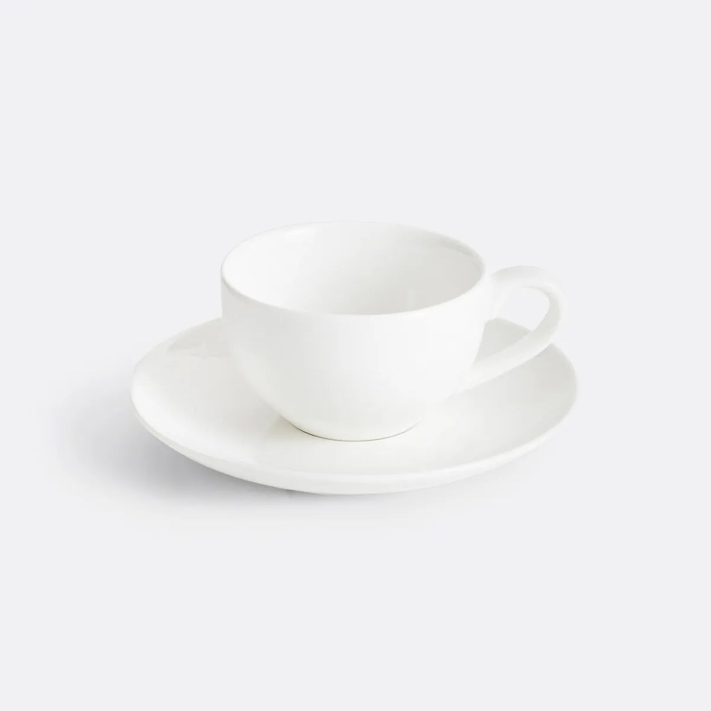 Set van 4 koffietassen en schoteltjes, Ginny