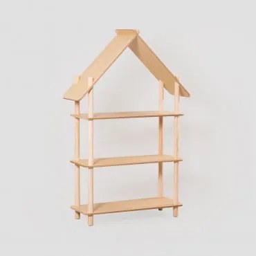 Zita Kids Houten Plank Met 3 Planken Natuurlijk Hout - Sklum
