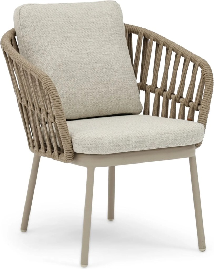 Tuinset 6 personen 158 cm Rope Zand/Beige Coco Elara/Trino