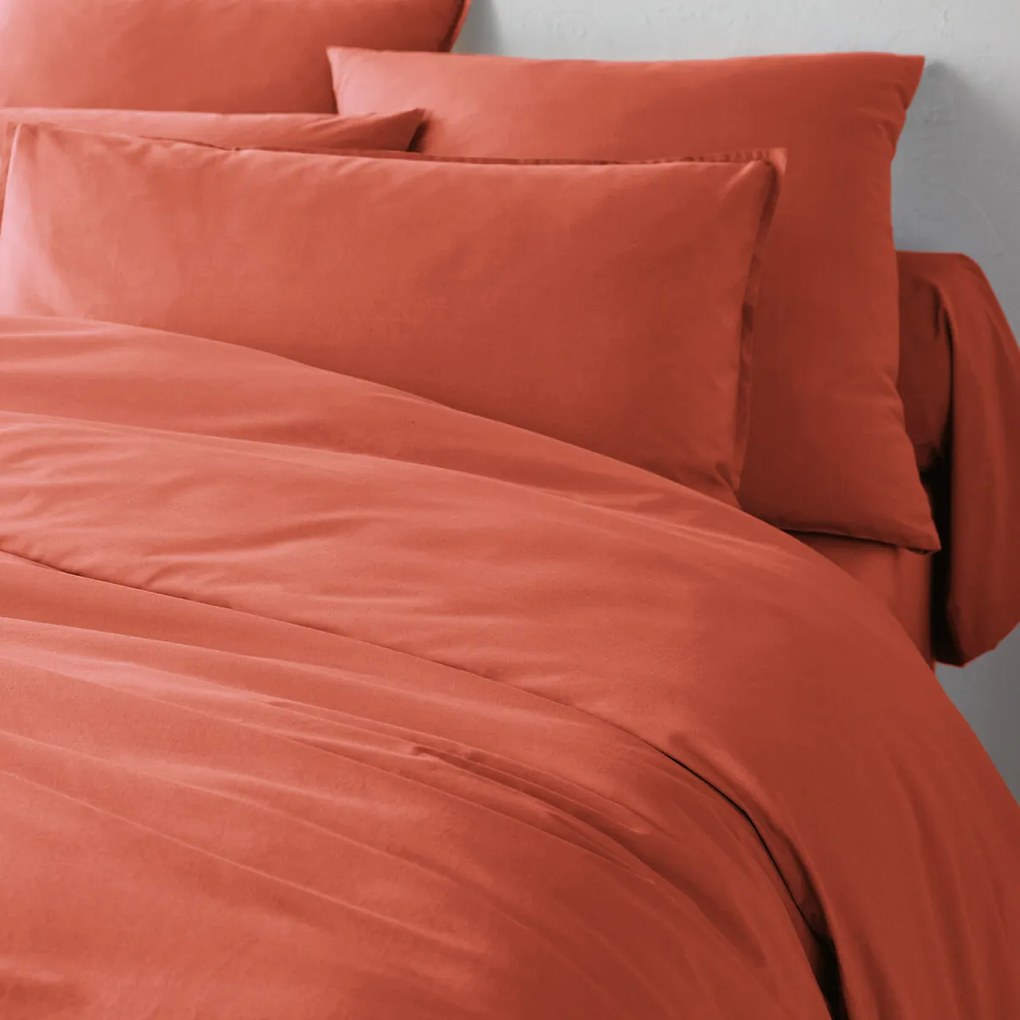 Dekbedovertrek in bio perkalkatoen Scenario