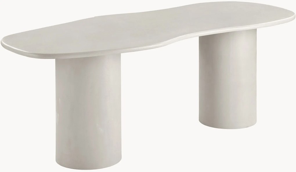 Eettafel Maranola in betonlook, 200 x 96 cm