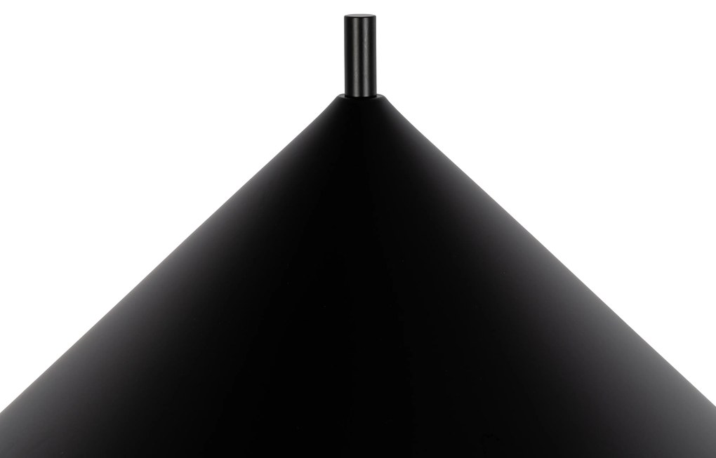 Design vloerlamp zwart driehoek - Triangolo Design E27 rond Binnenverlichting Lamp