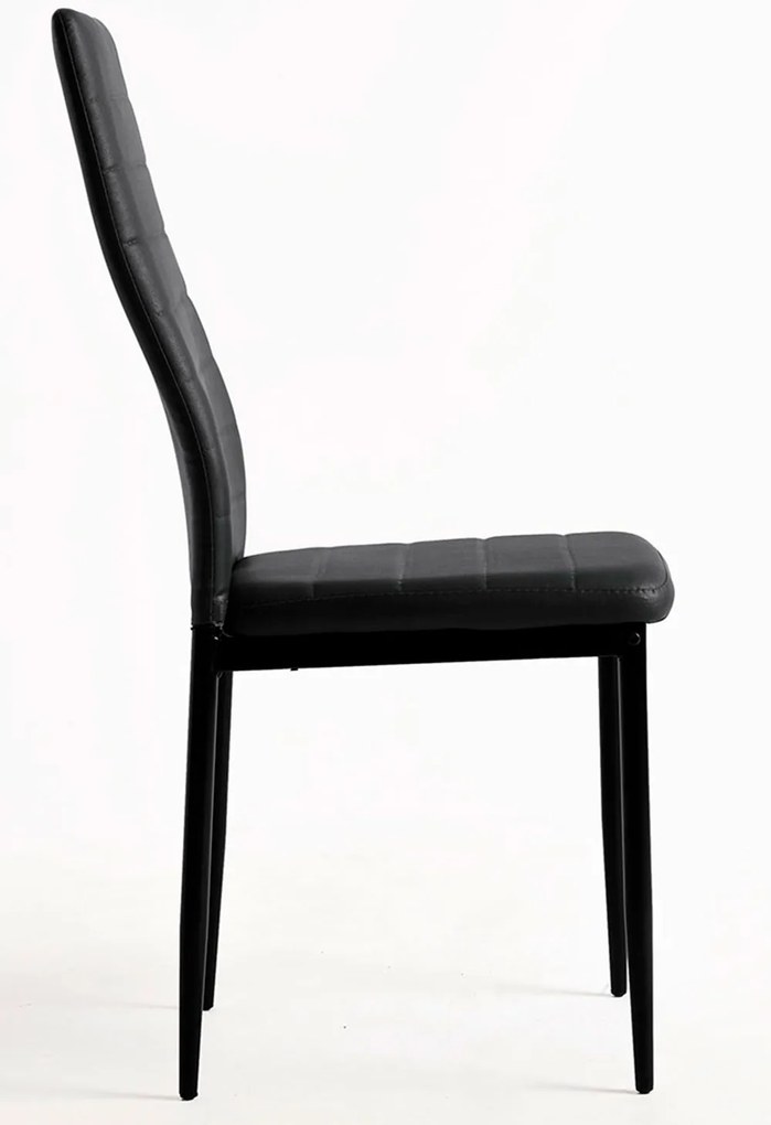 Pak 4 Lauter Kunstlederen Stoelen