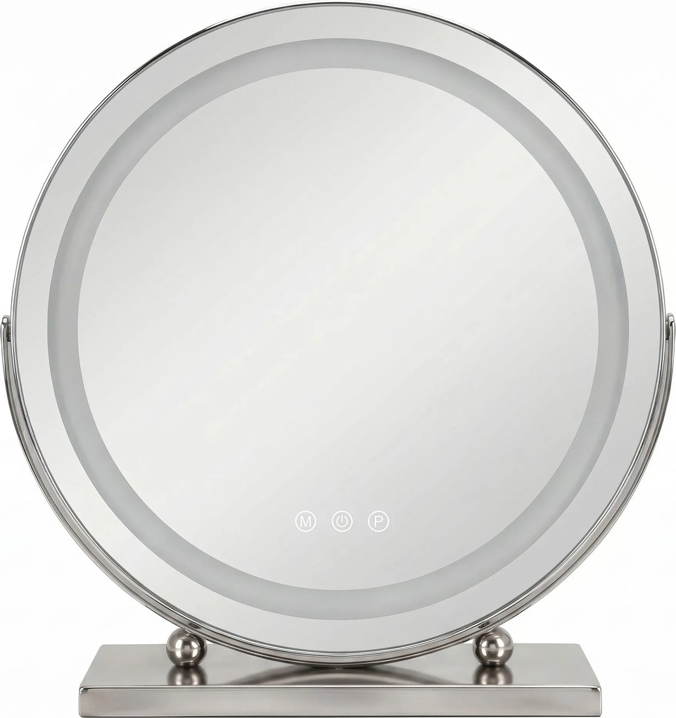 LED Spiegel MAKE-UP Chrome 40 cm