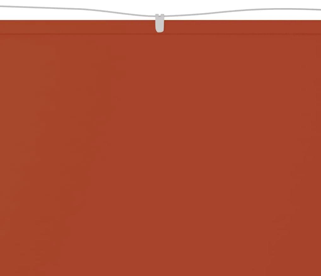 vidaXL Luifel verticaal 200x360 cm oxford stof terracottakleurig