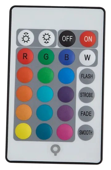 Tafellamp wit 30cm incl. LED dimbaar IP54 oplaadbaar - Baby Whale