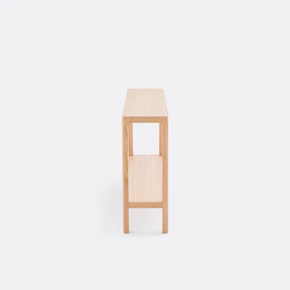 Dubbele wandtafel met eikenfineer, Tress