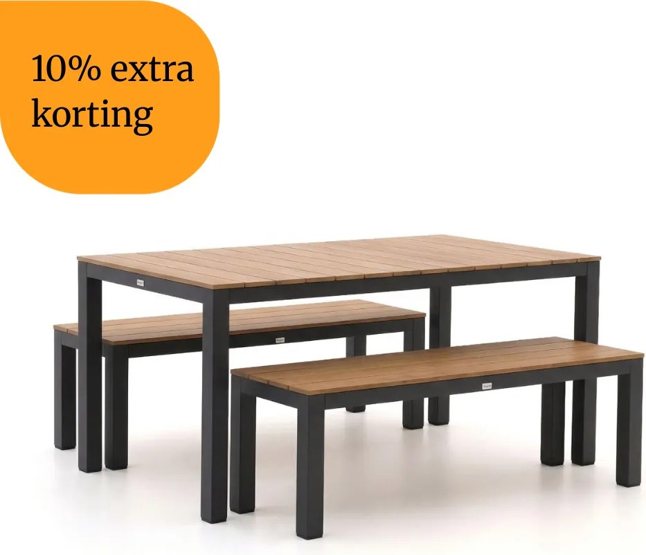 + 10% kassakorting | Picknickset Bellagio | 4 personen | Tuinset polywood | 3-delig | Kees Smit Tuinmeubelen