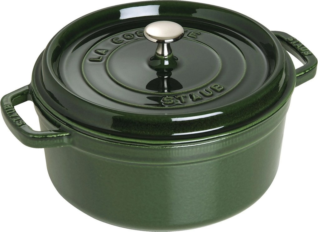 Staub La Cocotte Cocotte 26 cm / 5,25 l, Rond, Basilicum - La Cocotte - Staub