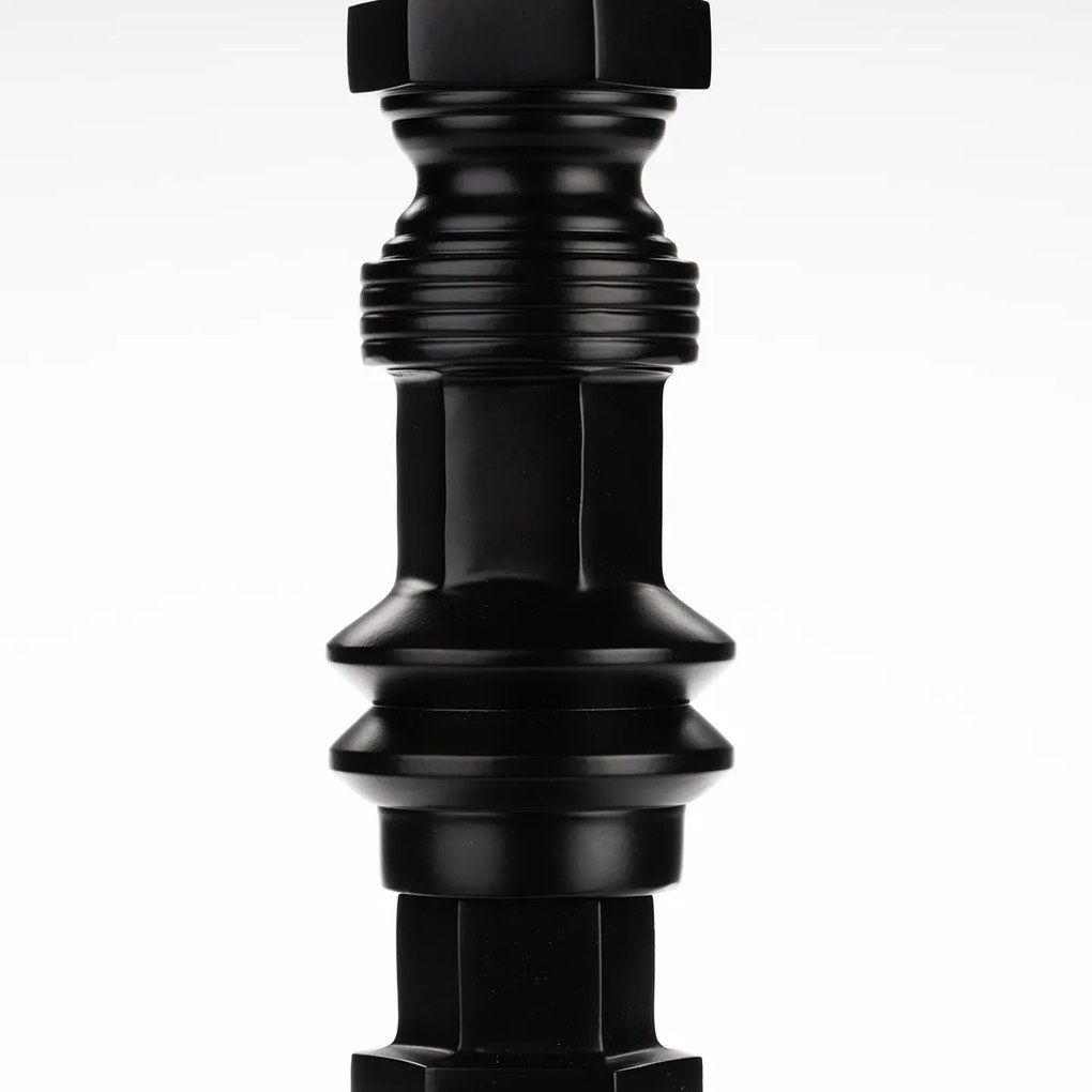 Zuiver Totem Vintage Vloerlamp Zwart Met Fluweel