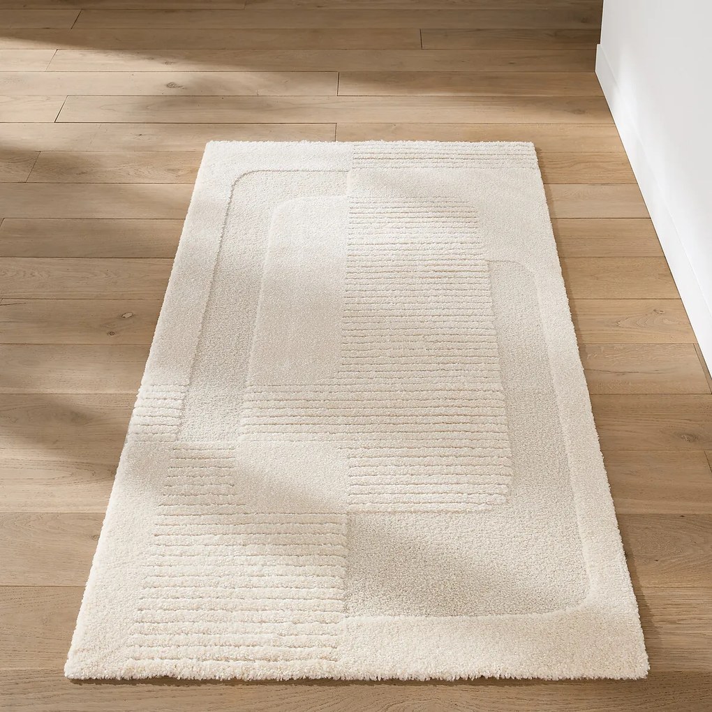 Haltapijt met geometrisch reliëfpatroon, LODGO