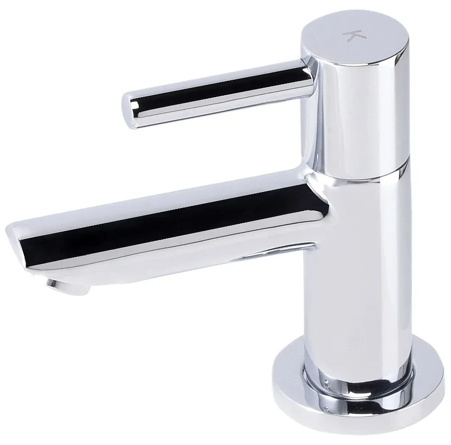 Mueller Round toiletkraan pvd-coating chroom