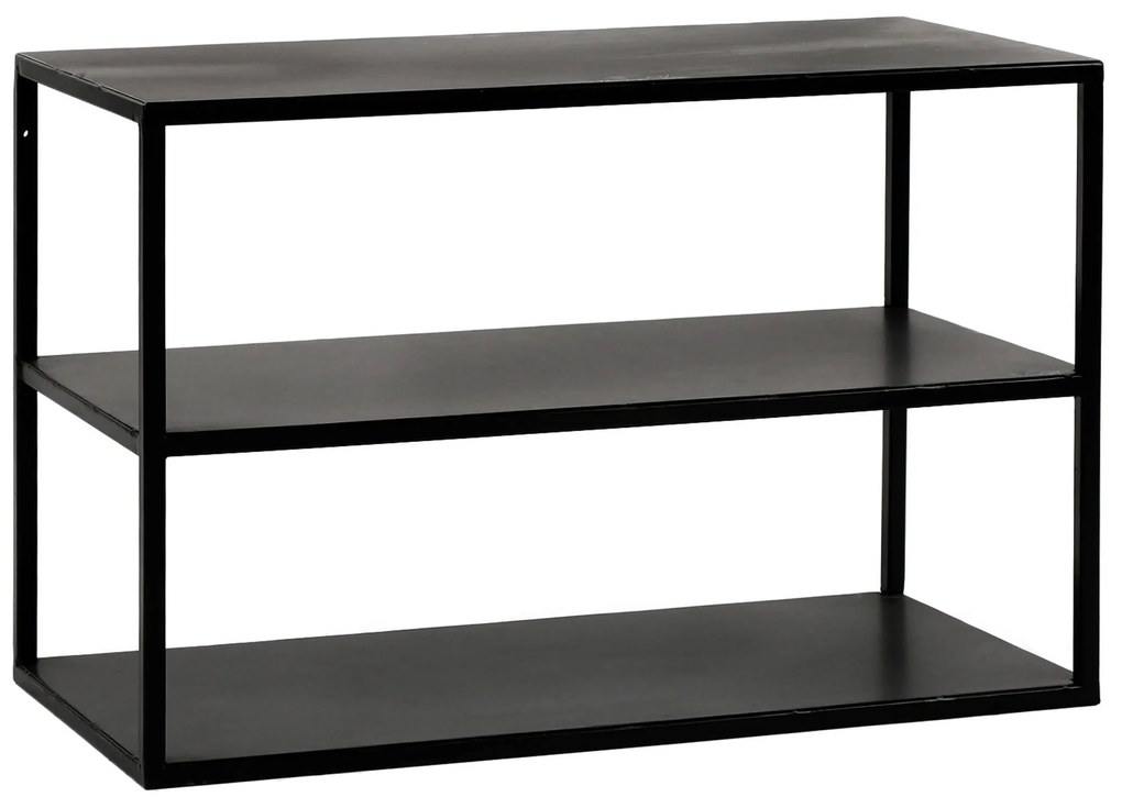 Wandkast Eszential Black laag | Pomax