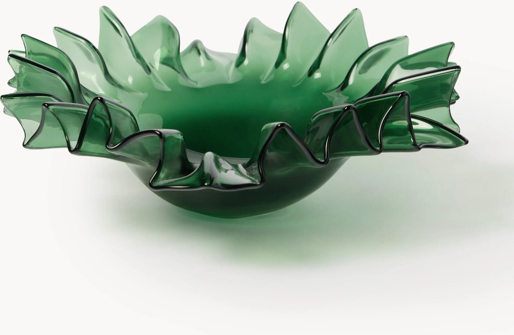 Mondgeblazen decoratieve schaal Rumy