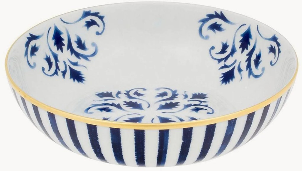 Handbeschilderd soepbord Transatlântica